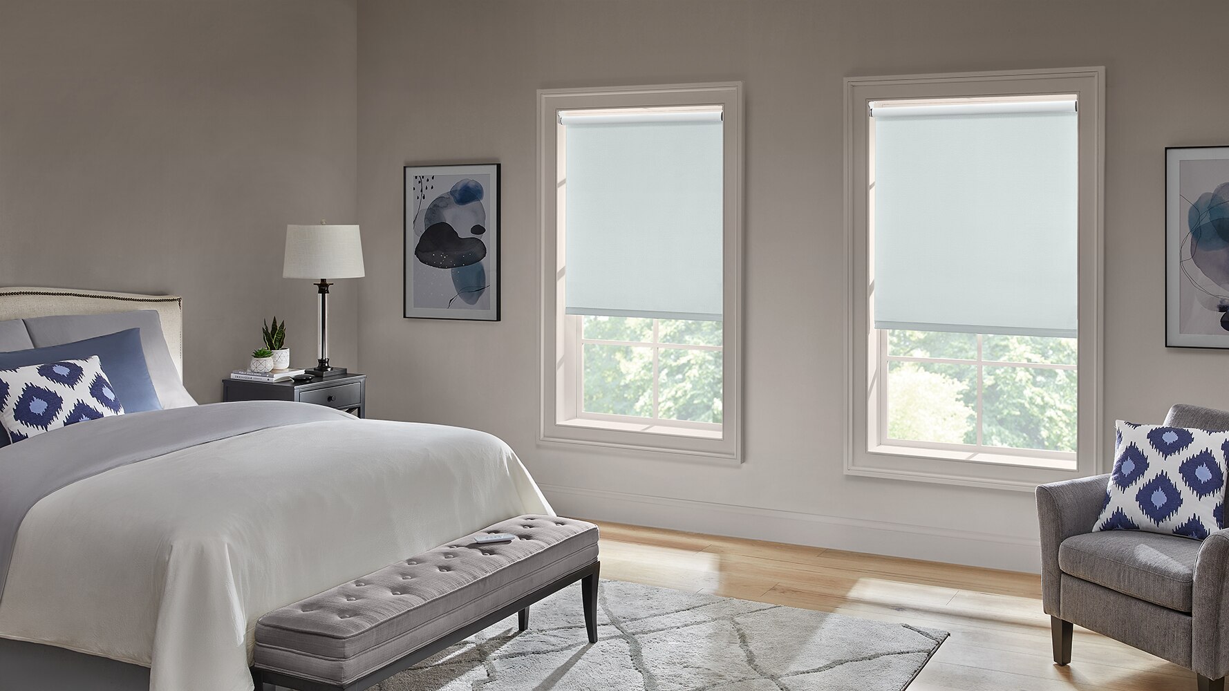 Motorized Blackout Roller Shades